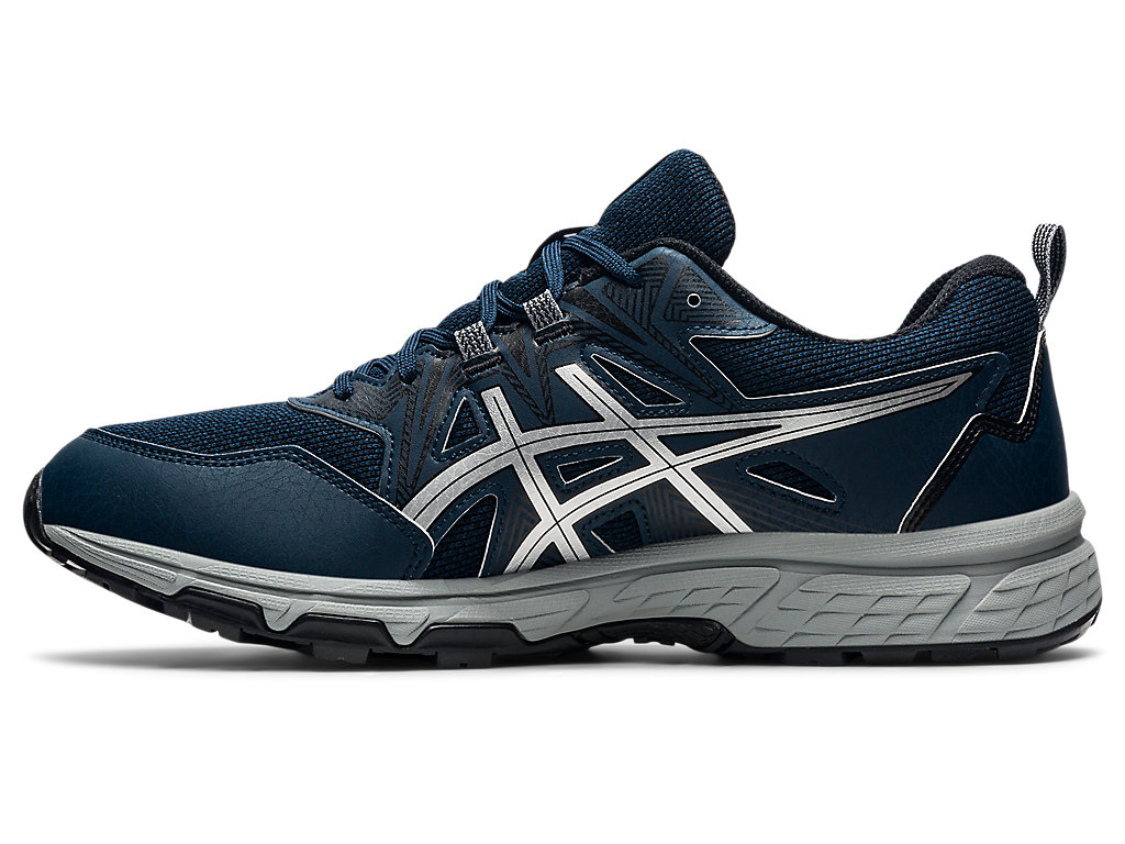 Sapatilhas Trail Running Asics Gel-Venture 8 (4E) Masculino Azuis Prateadas | 6592-HIKGL