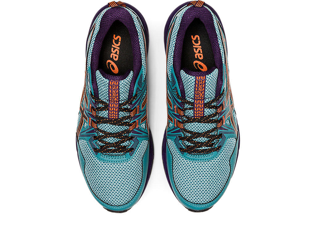 Sapatilhas Trail Running Asics Gel-Venture 8 Feminino Verdes Escuro Laranja | 6714-MIUDJ