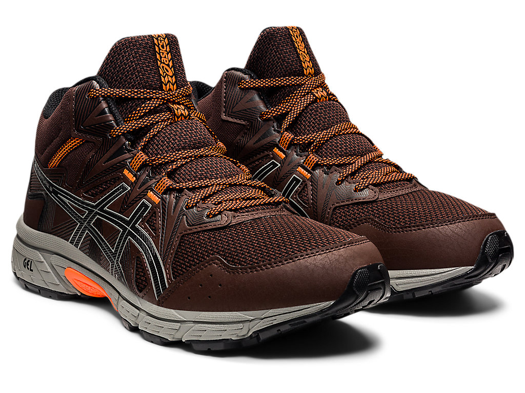 Sapatilhas Trail Running Asics Gel-Venture 8 Mt Masculino Cafes Cinzentas | 8492-VHLOK