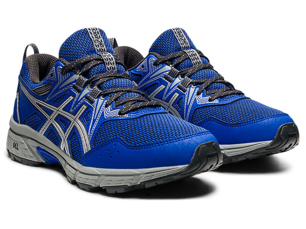 Sapatilhas Trail Running Asics Gel-Venture 8 Feminino Azuis Prateadas | 8605-FCHET