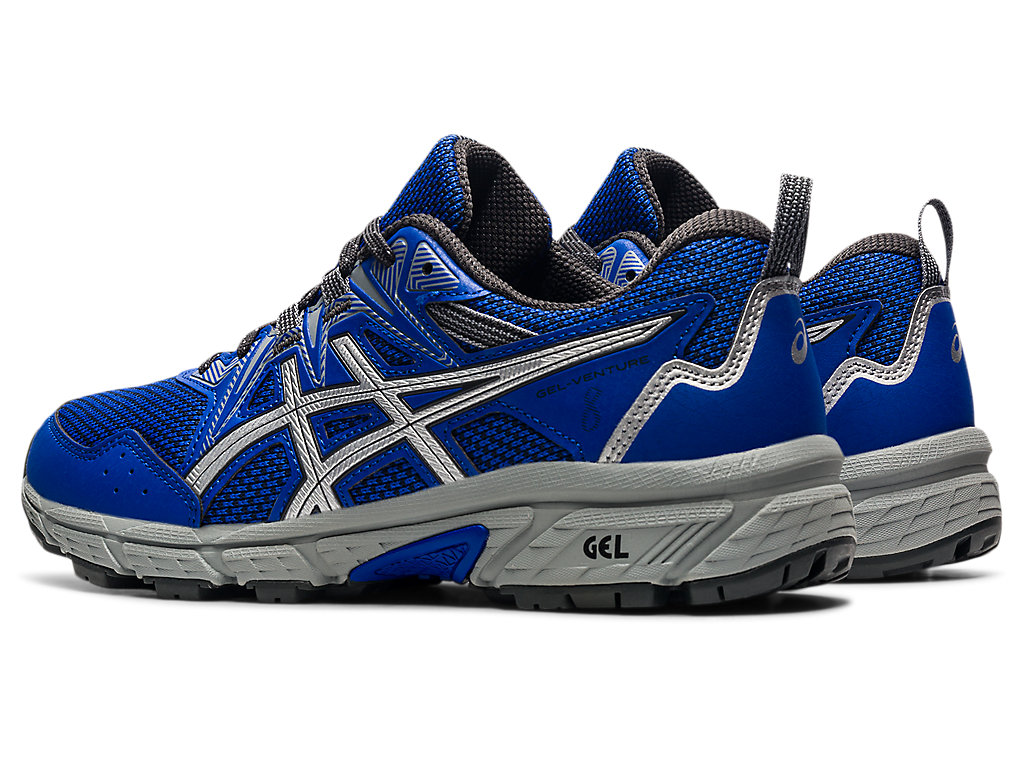 Sapatilhas Trail Running Asics Gel-Venture 8 Feminino Azuis Prateadas | 8605-FCHET