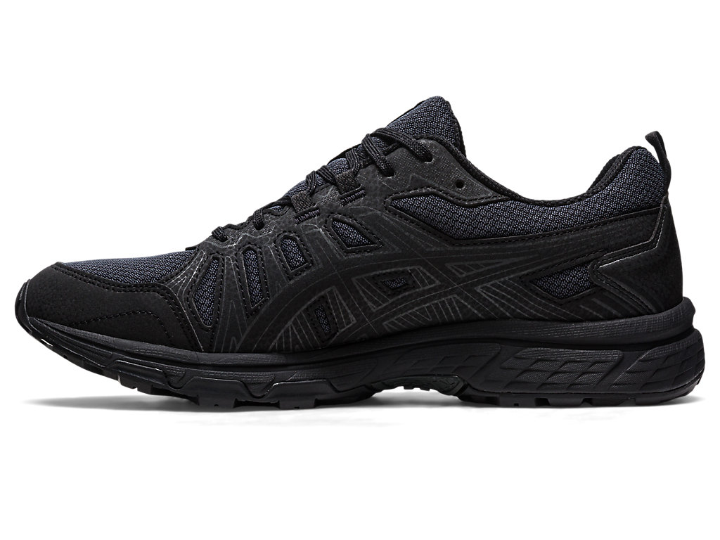 Sapatilhas Trail Running Asics Gel-Venture 7 (4E) Masculino Pretas Pretas | 9376-HBDMO