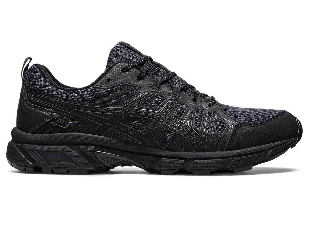 Sapatilhas Trail Running Asics Gel-Venture 7 (4E) Masculino Pretas Pretas | 9376-HBDMO