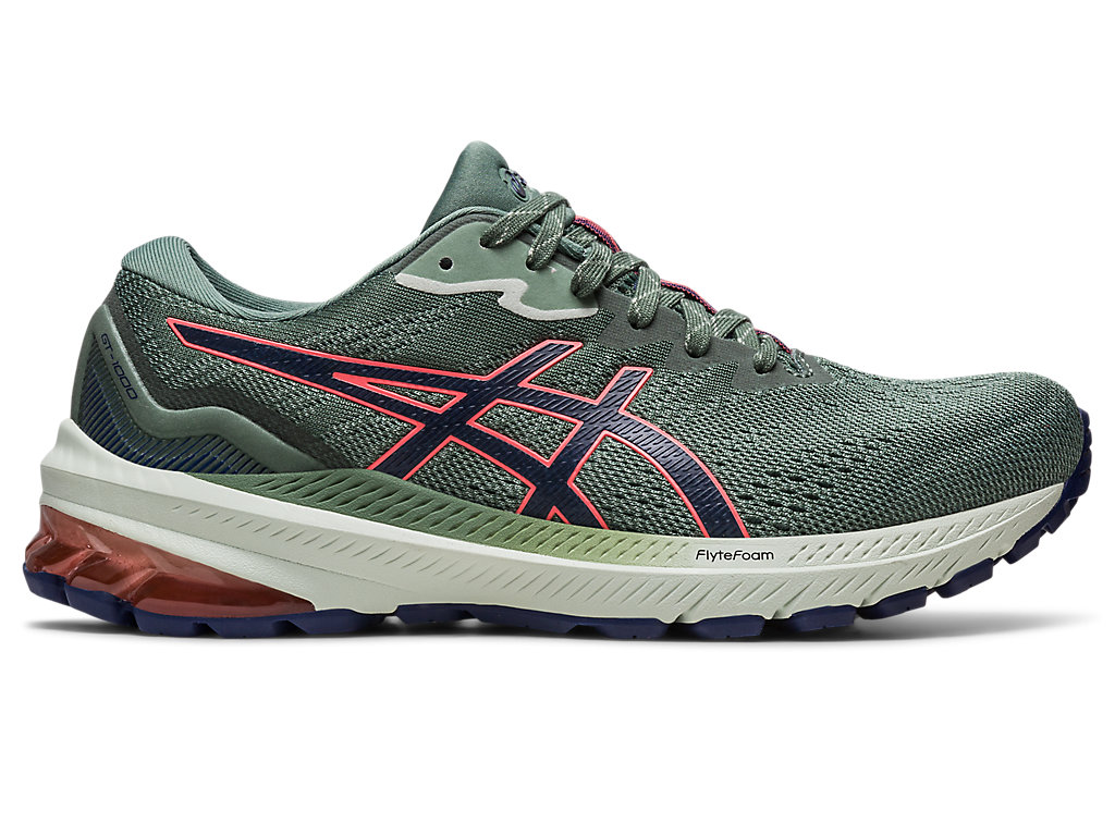 Sapatilhas Trail Running Asics Gt-1000 11 Tr Nature Bathing Feminino Verde Oliva | 2390-IMGCK