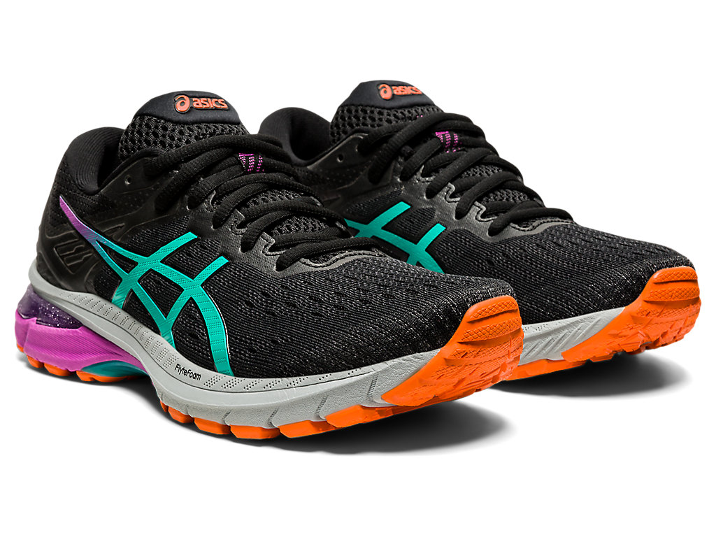 Sapatilhas Trail Running Asics Gt-2000 9 Trilha Feminino Pretas | 3701-KUMRY