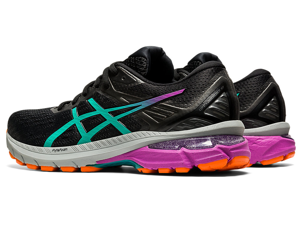 Sapatilhas Trail Running Asics Gt-2000 9 Trilha Feminino Pretas | 3701-KUMRY