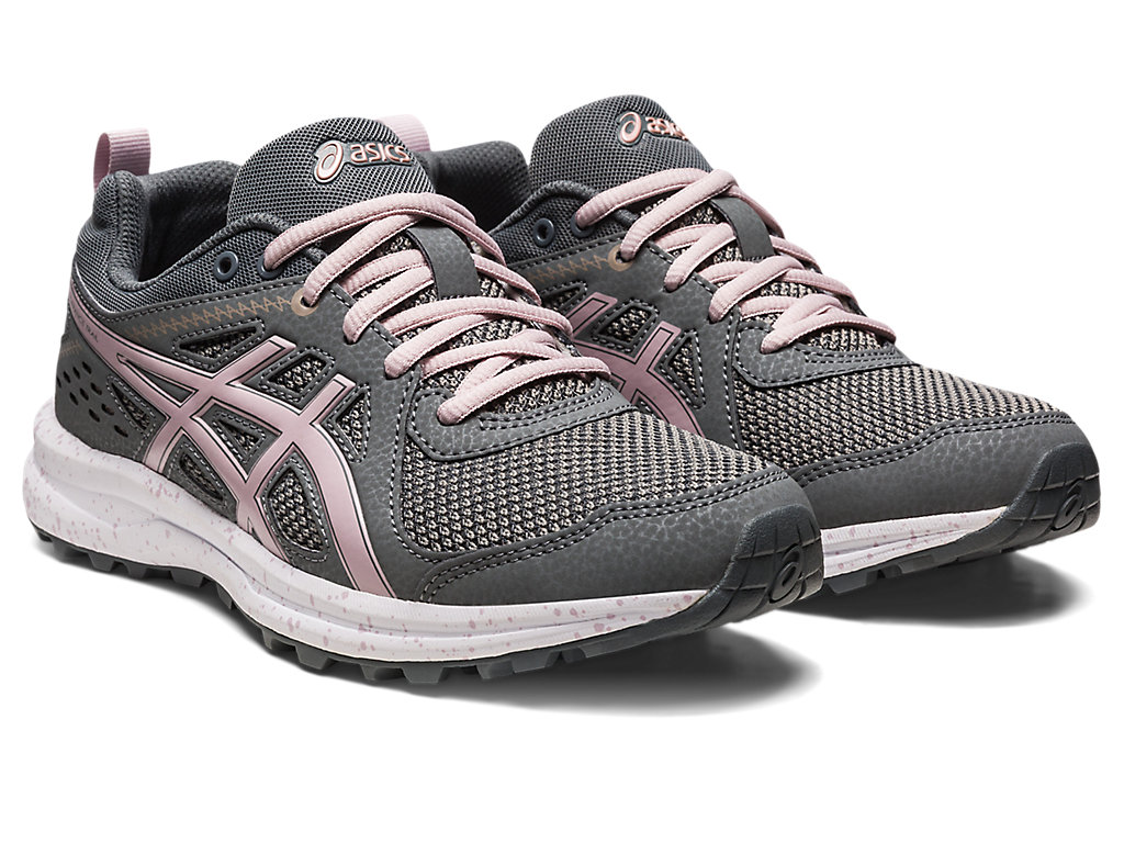 Sapatilhas Trail Running Asics Torrance Trilha Feminino Cinzentas Rosa | 8690-JEYPH