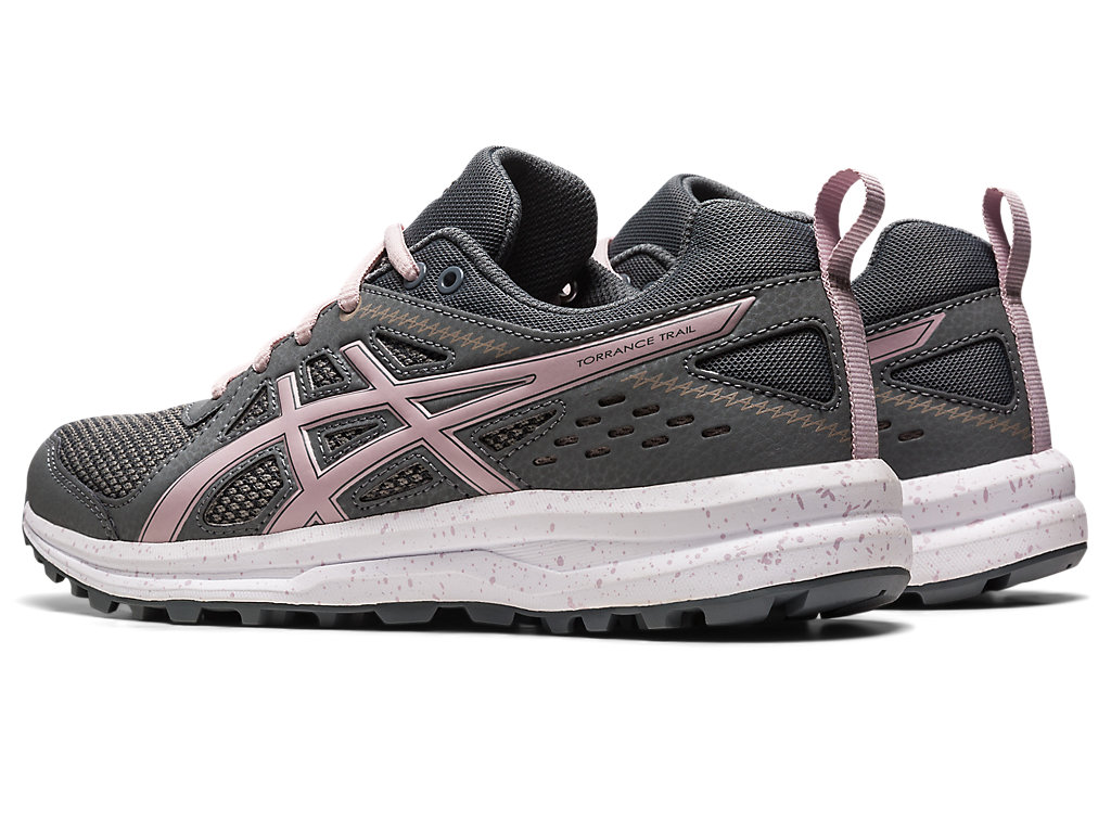 Sapatilhas Trail Running Asics Torrance Trilha Feminino Cinzentas Rosa | 8690-JEYPH