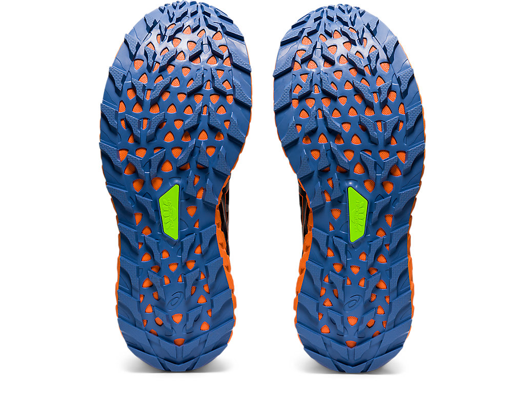 Sapatilhas Trail Running Asics Trabuco Max Masculino Pretas Laranja | 6084-FSXAJ