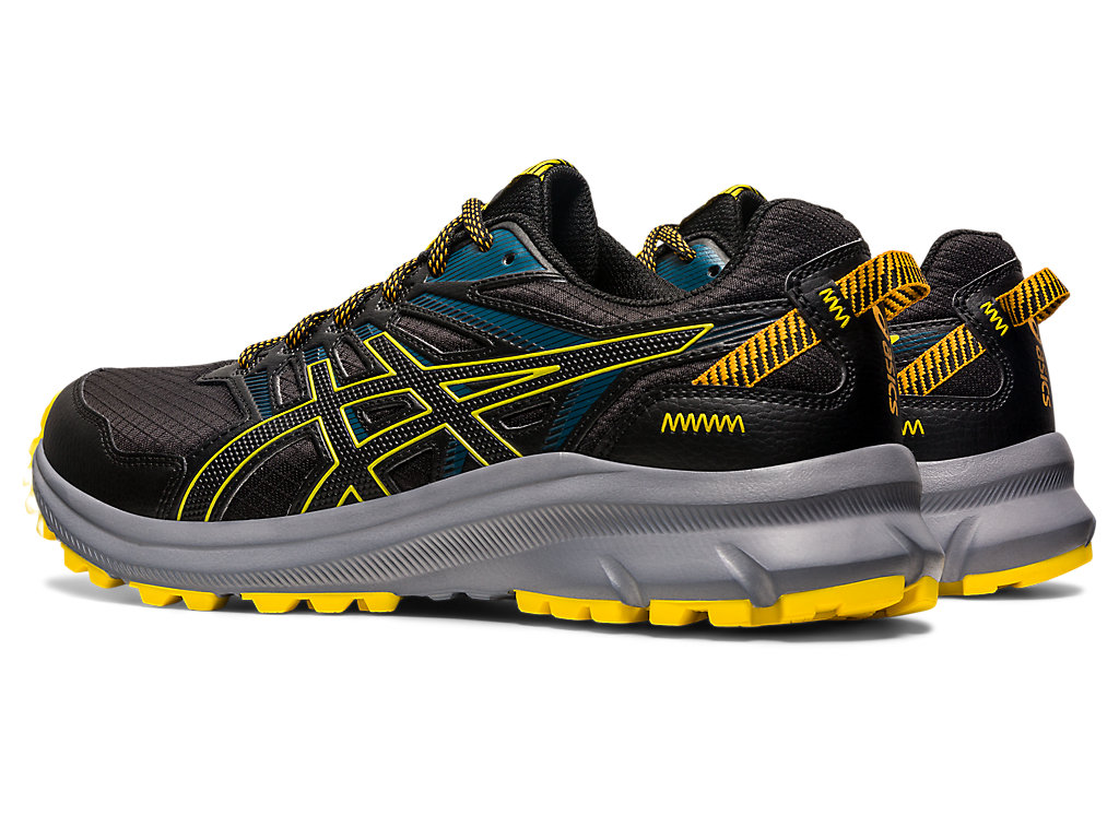 Sapatilhas Trail Running Asics Trilha Scout 2 Masculino Pretas Amarelas | 0263-POUKL