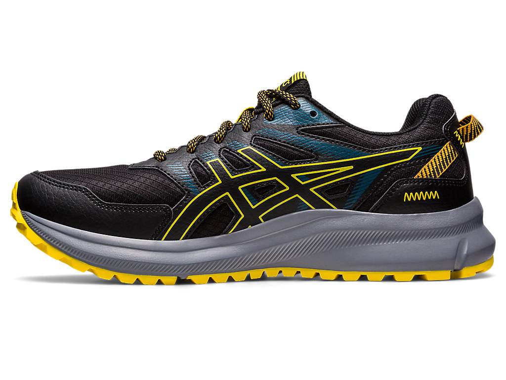 Sapatilhas Trail Running Asics Trilha Scout 2 Masculino Pretas Amarelas | 0263-POUKL