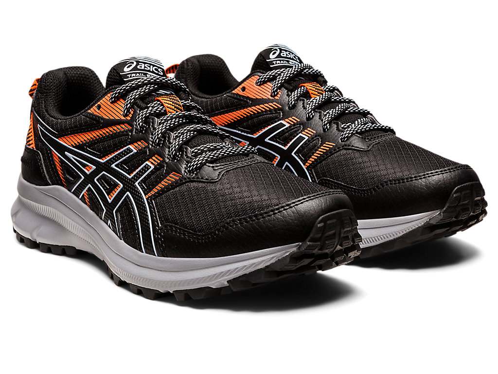 Sapatilhas Trail Running Asics Trilha Scout 2 Feminino Pretas Azuis | 2908-CHTJM