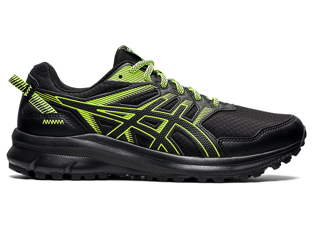 Sapatilhas Trail Running Asics Trilha Scout 2 Masculino Pretas Verdes | 9234-HOXAN