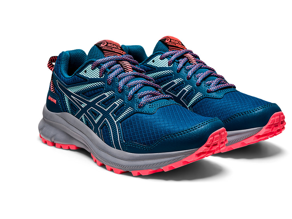 Sapatilhas Trail Running Asics Trilha Scout 2 Feminino Azuis | 9621-RBQEY