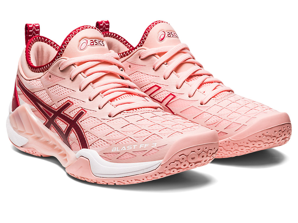 Sapatilhas Voleibol Asics Blast Ff 3 Feminino Rosa | 8371-NBEUS