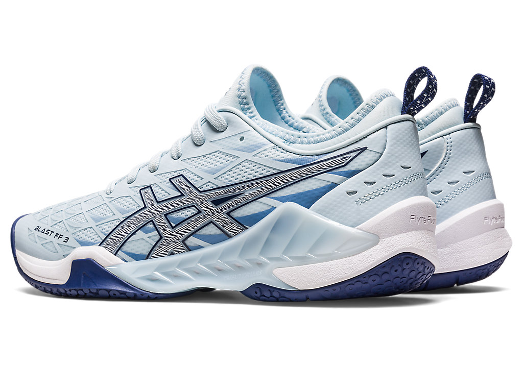 Sapatilhas Voleibol Asics Blast Ff 3 Feminino Azuis Azul Anil Azuis | 8601-RXYBK