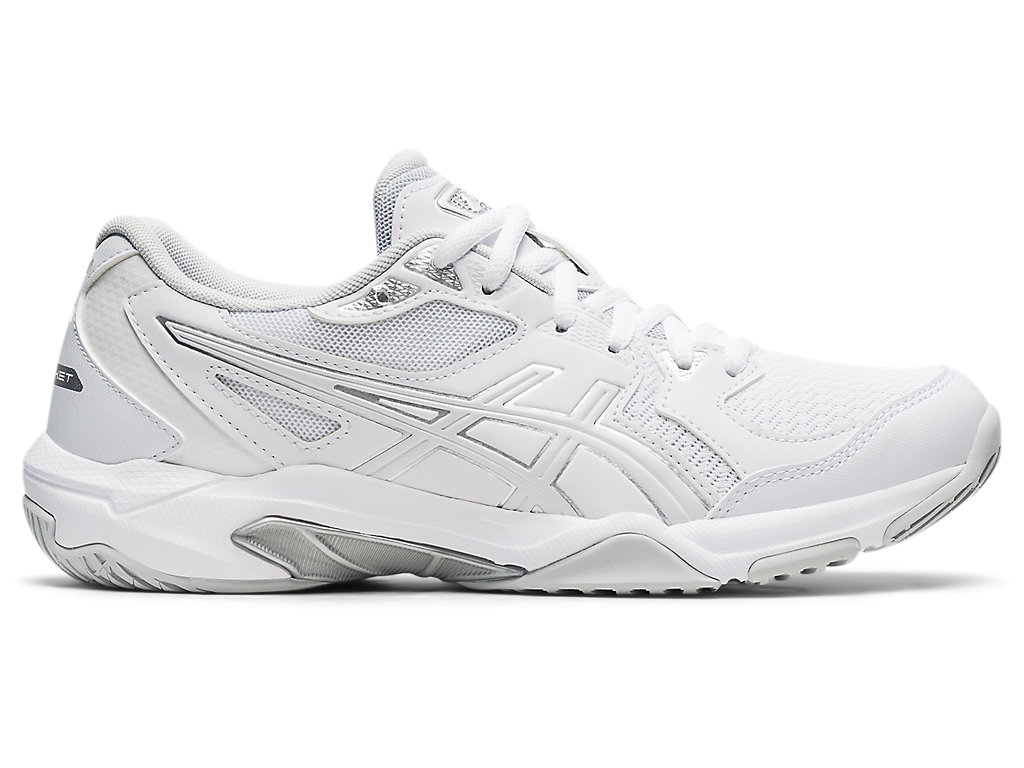 Sapatilhas Voleibol Asics Gel-Rocket 10 Feminino Branco Branco | 2175-URVSH