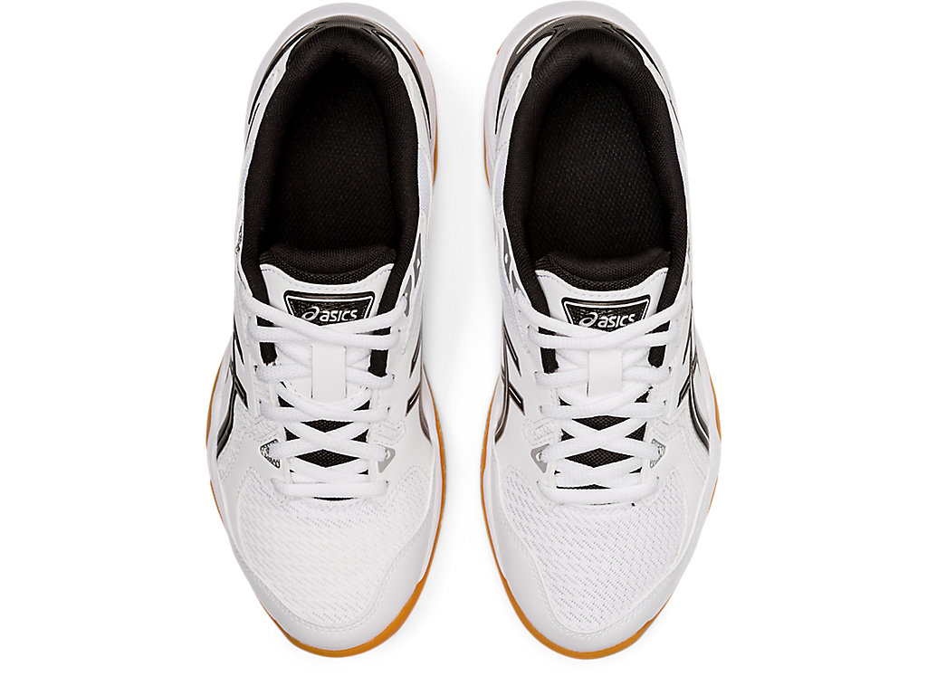 Sapatilhas Voleibol Asics Gel-Rocket 10 Feminino Branco Pretas | 2790-NORMZ