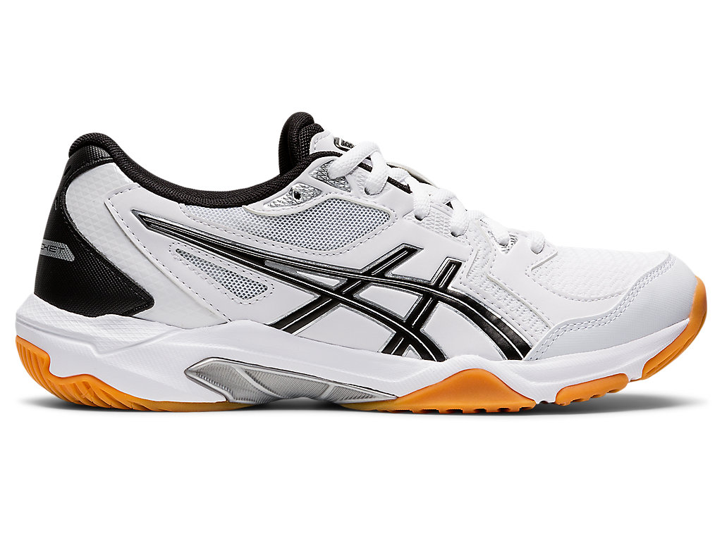 Sapatilhas Voleibol Asics Gel-Rocket 10 Feminino Branco Pretas | 2790-NORMZ