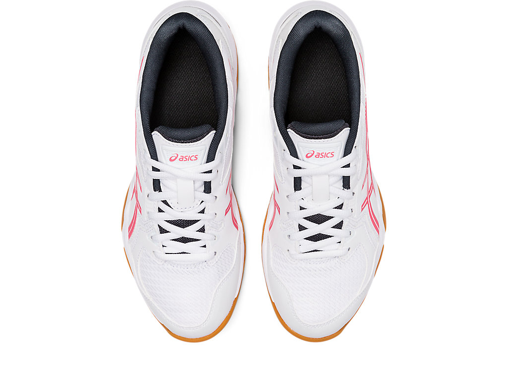 Sapatilhas Voleibol Asics Gel-Rocket 10 Feminino Branco Rosa | 4537-NBOMX