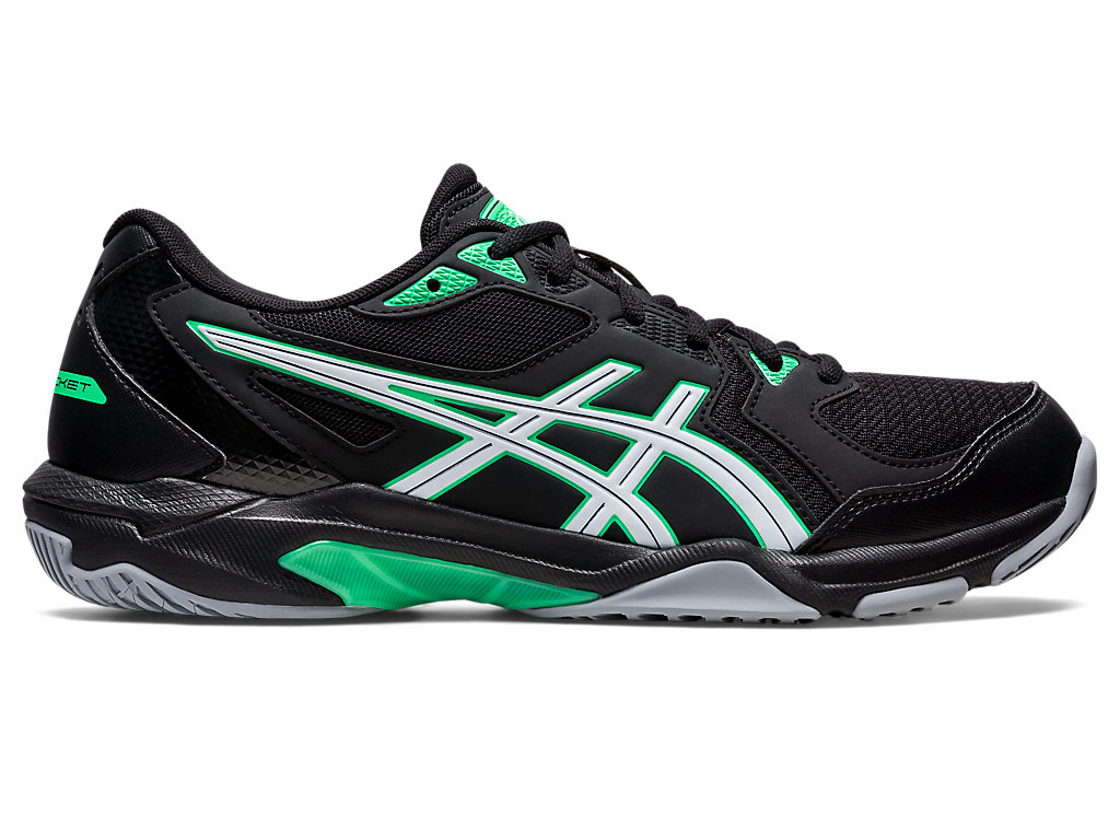 Sapatilhas Voleibol Asics Gel-Rocket 10 Masculino Pretas | 6073-NIOJS