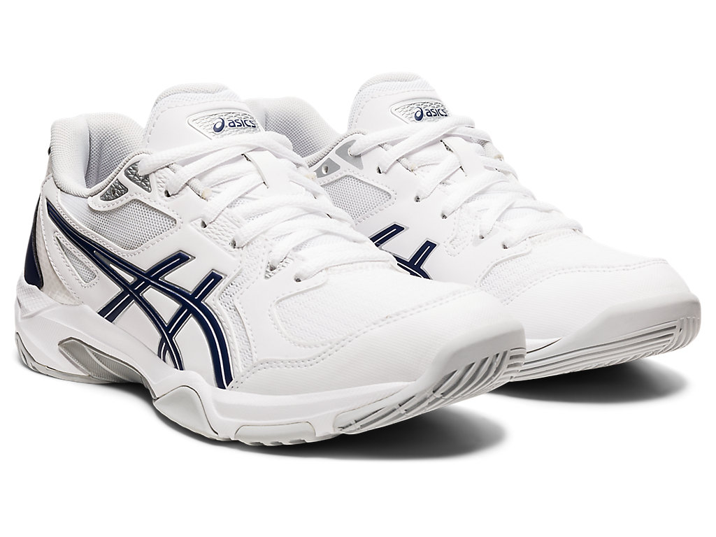 Sapatilhas Voleibol Asics Gel-Rocket 10 Feminino Branco Azul Marinho | 6134-VCLBN