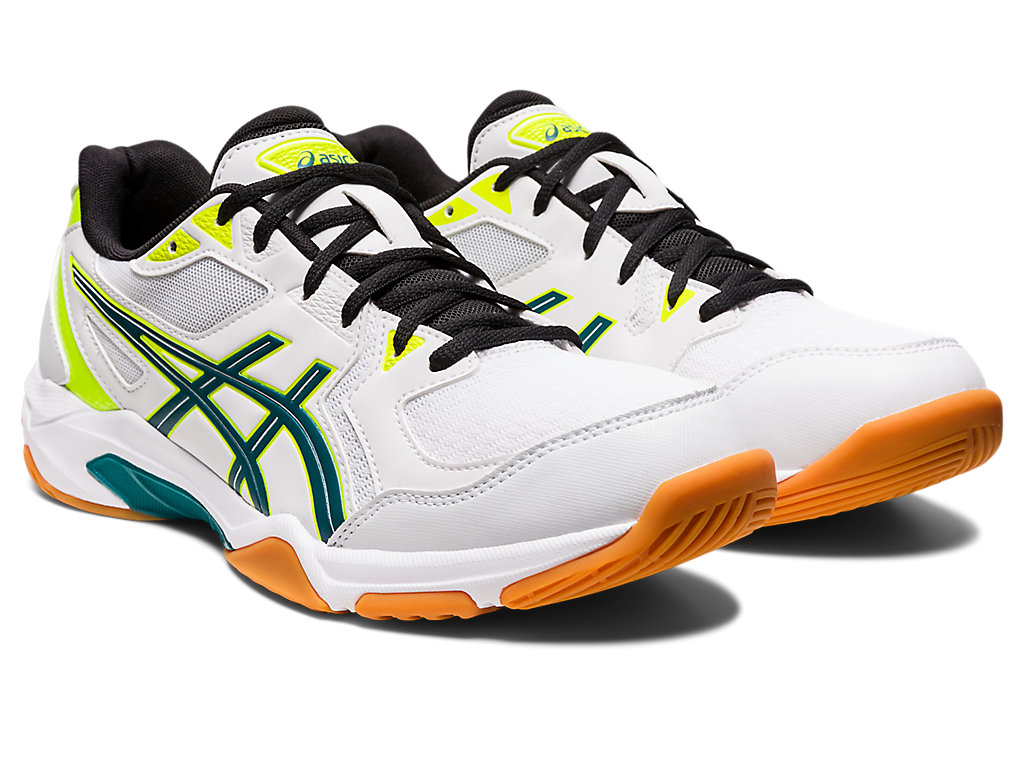 Sapatilhas Voleibol Asics Gel-Rocket 10 Masculino Branco Verdes Escuro | 6580-LMFQW