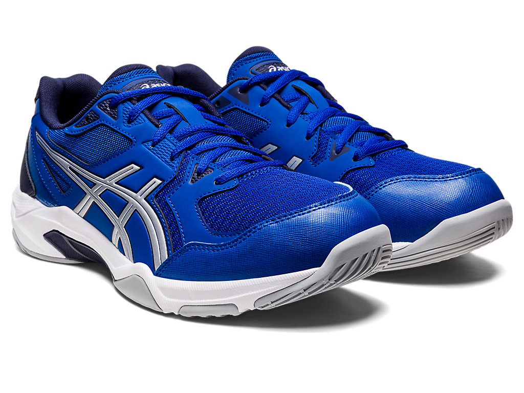 Sapatilhas Voleibol Asics Gel-Rocket 10 (2E) Masculino Azuis Prateadas | 9345-WLNDZ