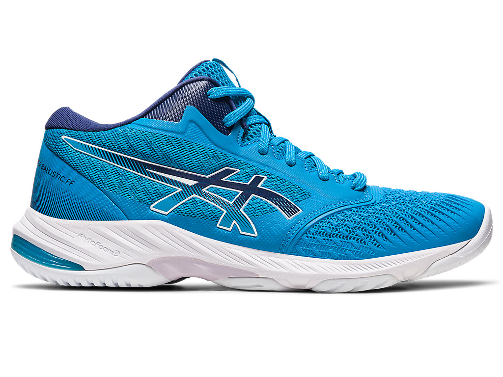 Sapatilhas Voleibol Asics Netburner Ballistic Ff Mt 3 Masculino Azuis Azul Anil Azuis | 1590-VZPHG