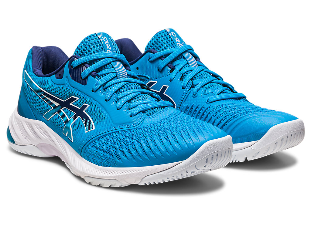 Sapatilhas Voleibol Asics Netburner Ballistic Ff 3 Masculino Azuis Azul Anil Azuis | 3296-UZILT