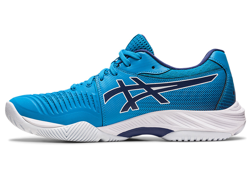 Sapatilhas Voleibol Asics Netburner Ballistic Ff 3 Masculino Azuis Azul Anil Azuis | 3296-UZILT