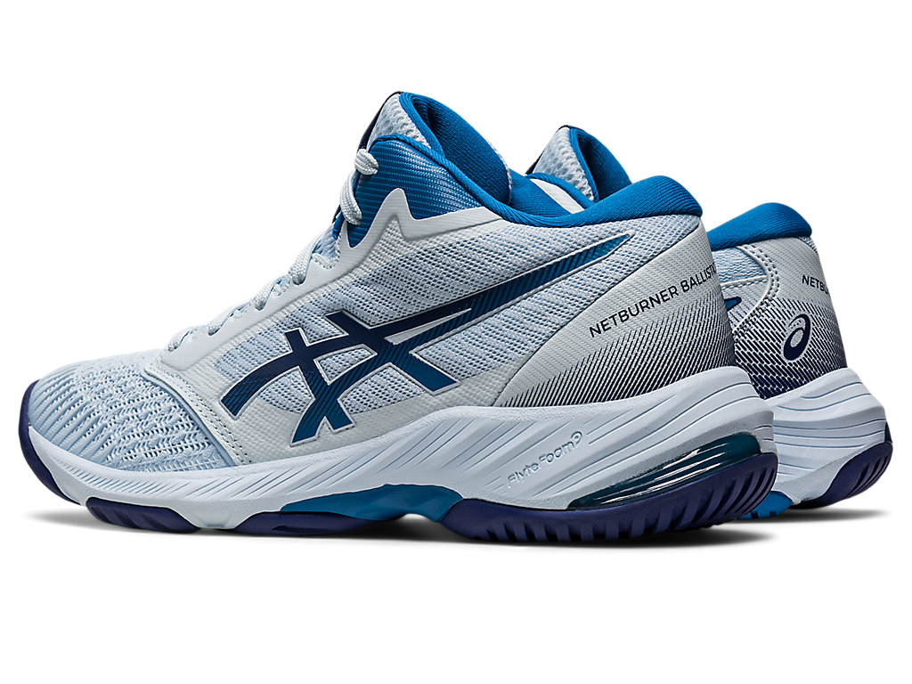 Sapatilhas Voleibol Asics Netburner Ballistic Ff Mt 3 Feminino Azuis Azul Anil Azuis | 4396-CQGPX