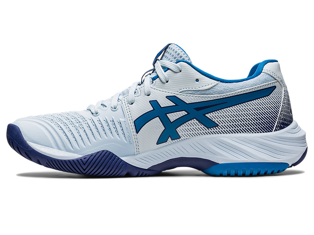 Sapatilhas Voleibol Asics Netburner Ballistic Ff 3 Feminino Azuis Azul Anil Azuis | 4652-WPBUN