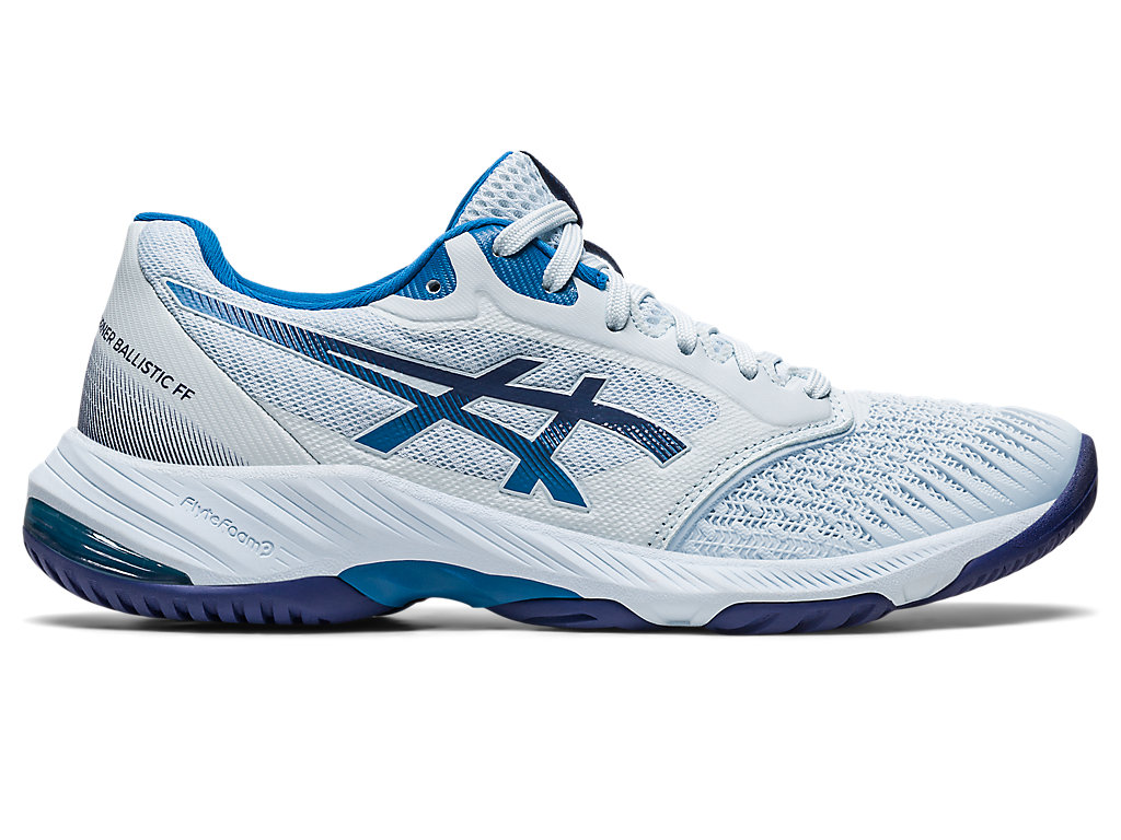 Sapatilhas Voleibol Asics Netburner Ballistic Ff 3 Feminino Azuis Azul Anil Azuis | 4652-WPBUN