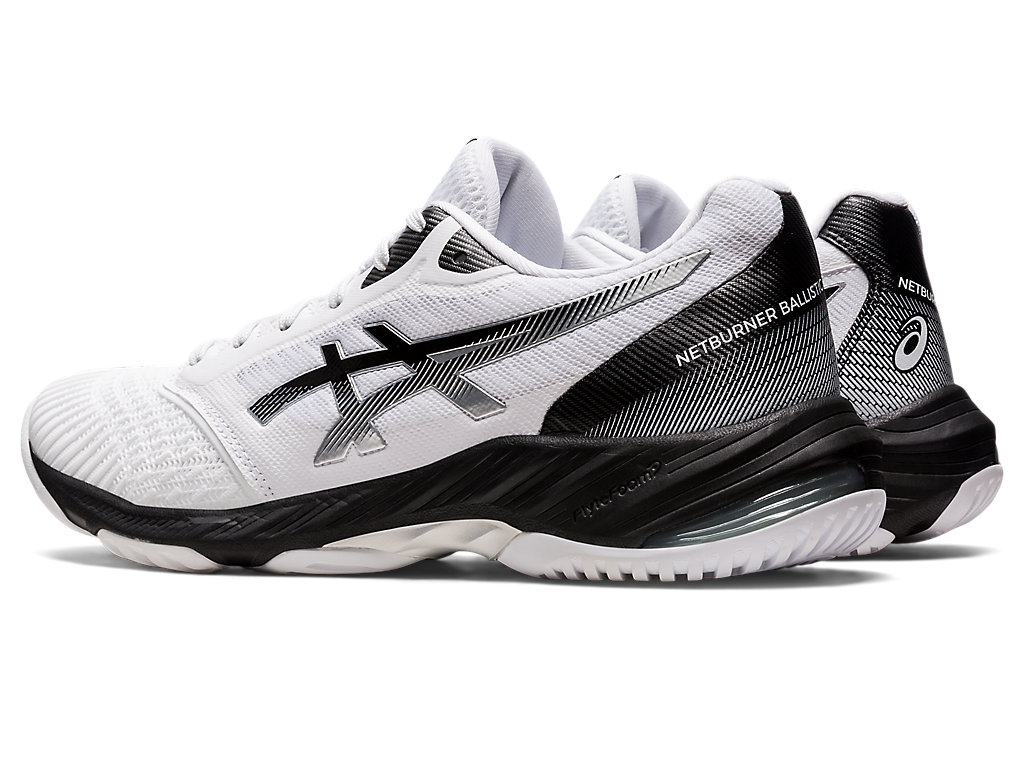 Sapatilhas Voleibol Asics Netburner Ballistic Ff 3 Masculino Branco Pretas | 7053-XACFZ