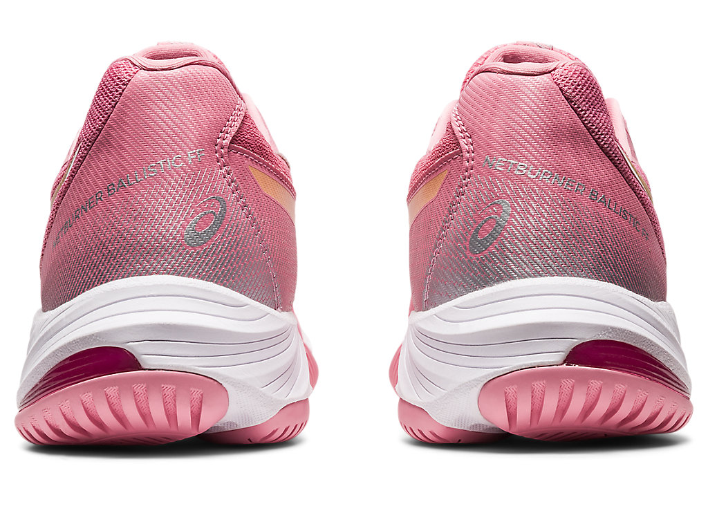 Sapatilhas Voleibol Asics Netburner Ballistic Ff 3 Feminino Rosa | 7521-BNUAG