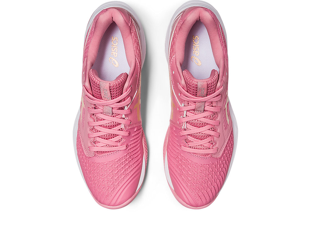 Sapatilhas Voleibol Asics Netburner Ballistic Ff 3 Feminino Rosa | 7521-BNUAG