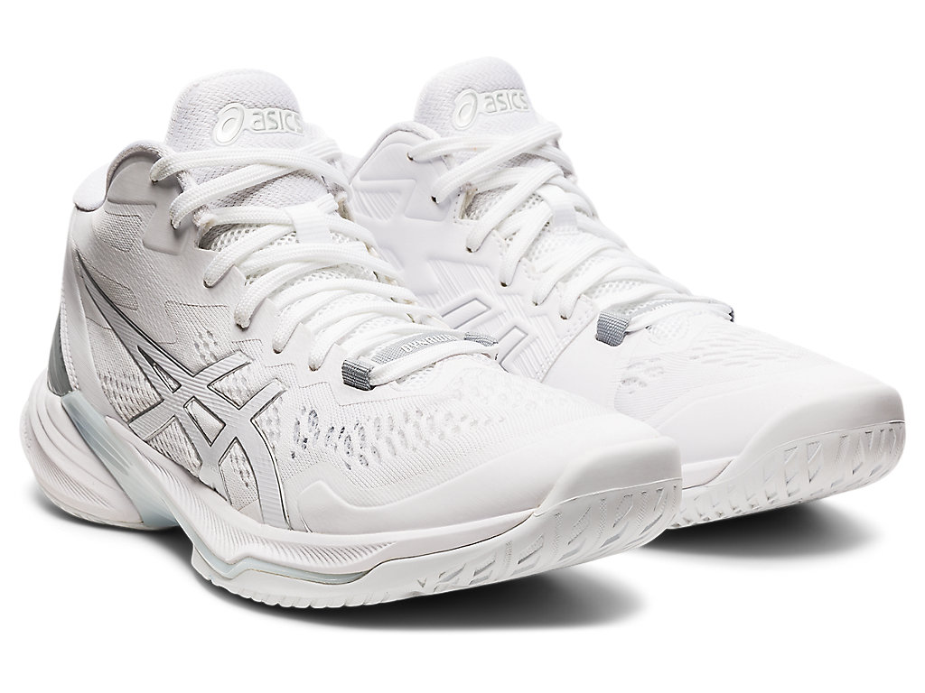 Sapatilhas Voleibol Asics Sky Elite Ff Mt 2 Feminino Branco Branco | 1379-OFKLV