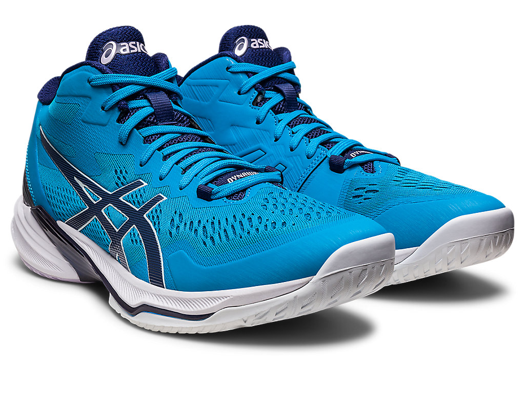 Sapatilhas Voleibol Asics Sky Elite Ff Mt 2 Masculino Azuis Azul Anil Azuis | 6758-RLDHC