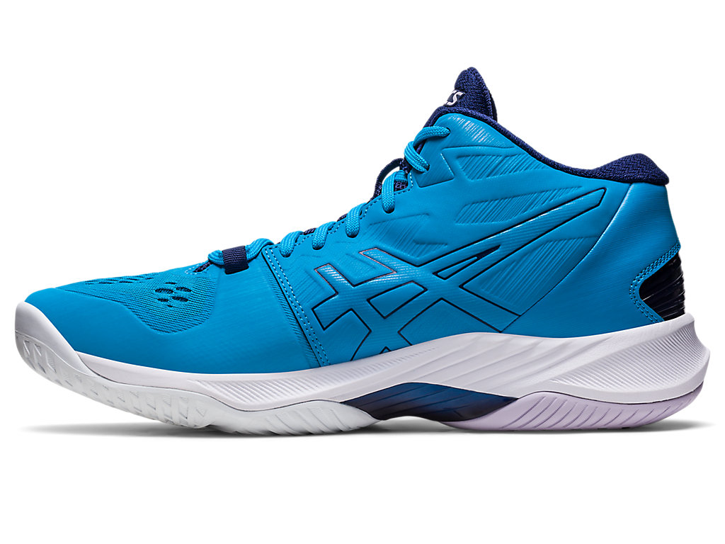 Sapatilhas Voleibol Asics Sky Elite Ff Mt 2 Masculino Azuis Azul Anil Azuis | 6758-RLDHC