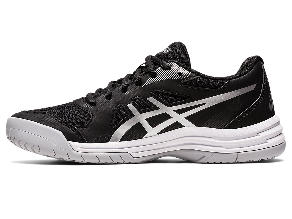 Sapatilhas Voleibol Asics Upcourt 5 Feminino Pretas Prateadas | 7514-MQXCJ