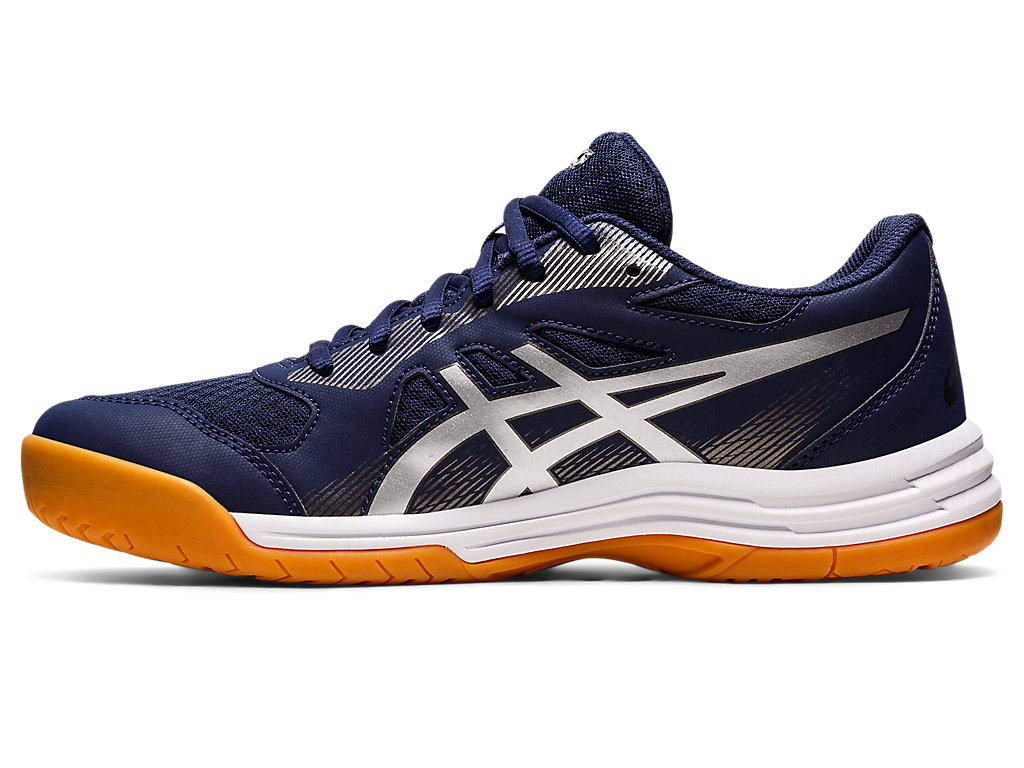 Sapatilhas Voleibol Asics Upcourt 5 Masculino Azul Marinho Prateadas | 1940-UCRYT