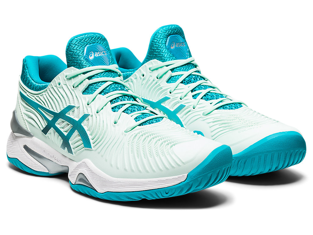 Sapatilhas de Tenis Asics Court Ff 2 Feminino Menta Azuis | 9560-KWRIV