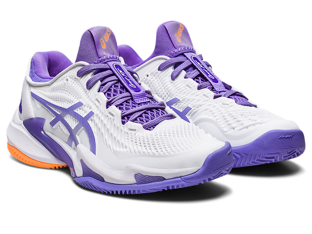 Sapatilhas de Tenis Asics Court Ff 3 Clay Feminino Branco | 3965-PVXKO