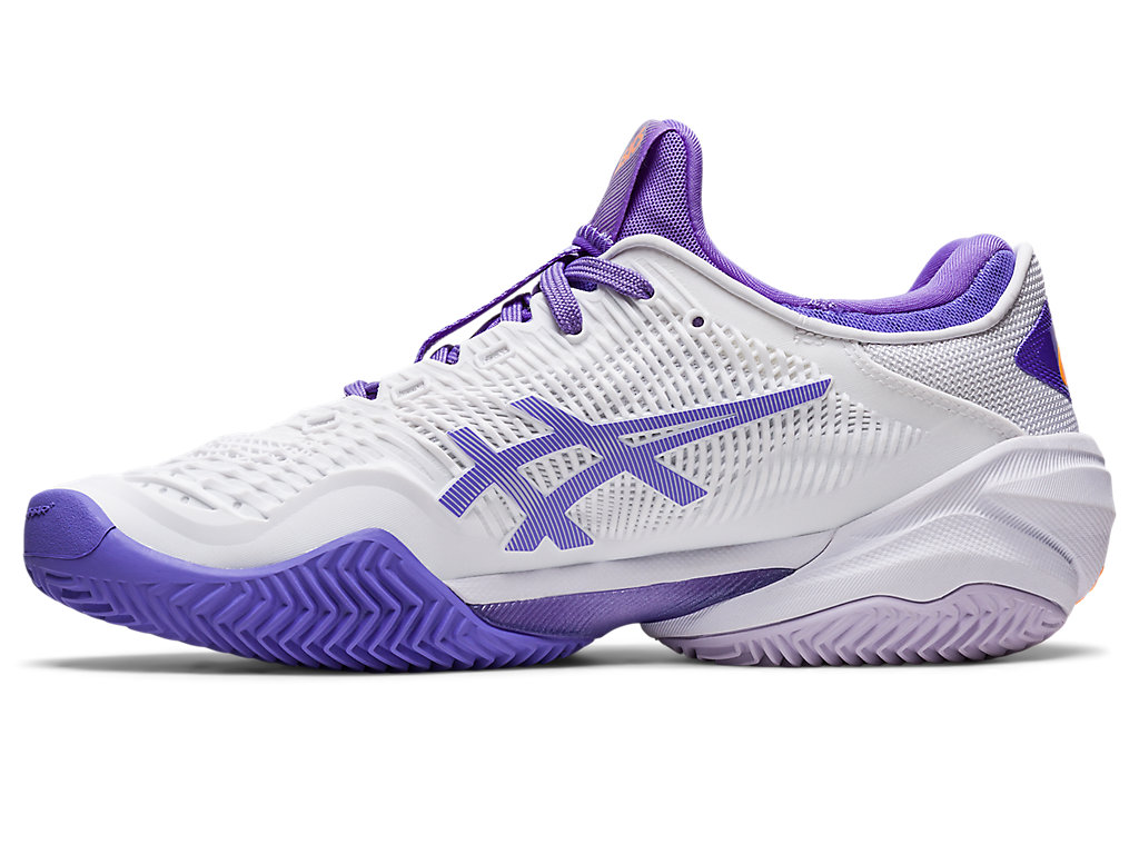 Sapatilhas de Tenis Asics Court Ff 3 Clay Feminino Branco | 3965-PVXKO