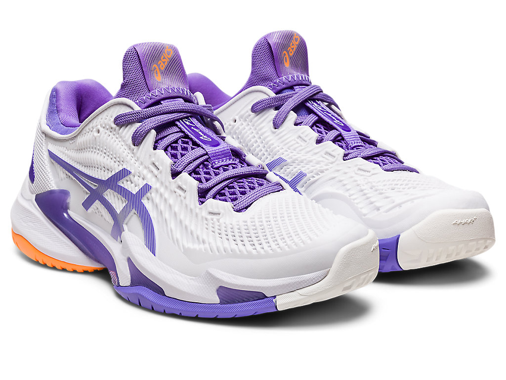 Sapatilhas de Tenis Asics Court Ff 3 Feminino Branco | 6539-CQAYB