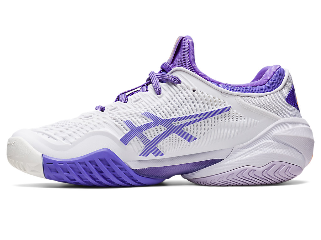 Sapatilhas de Tenis Asics Court Ff 3 Feminino Branco | 6539-CQAYB