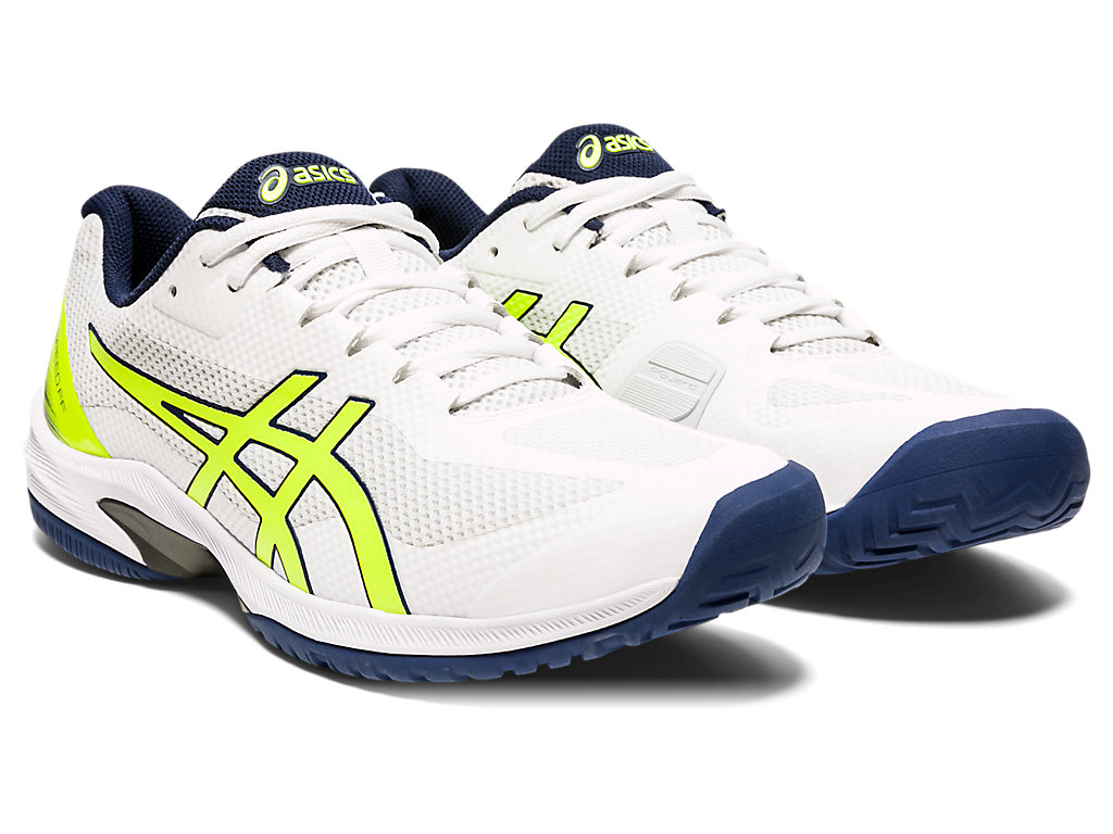 Sapatilhas de Tenis Asics Court Speed Ff Masculino Branco Amarelas | 0831-LRYNW