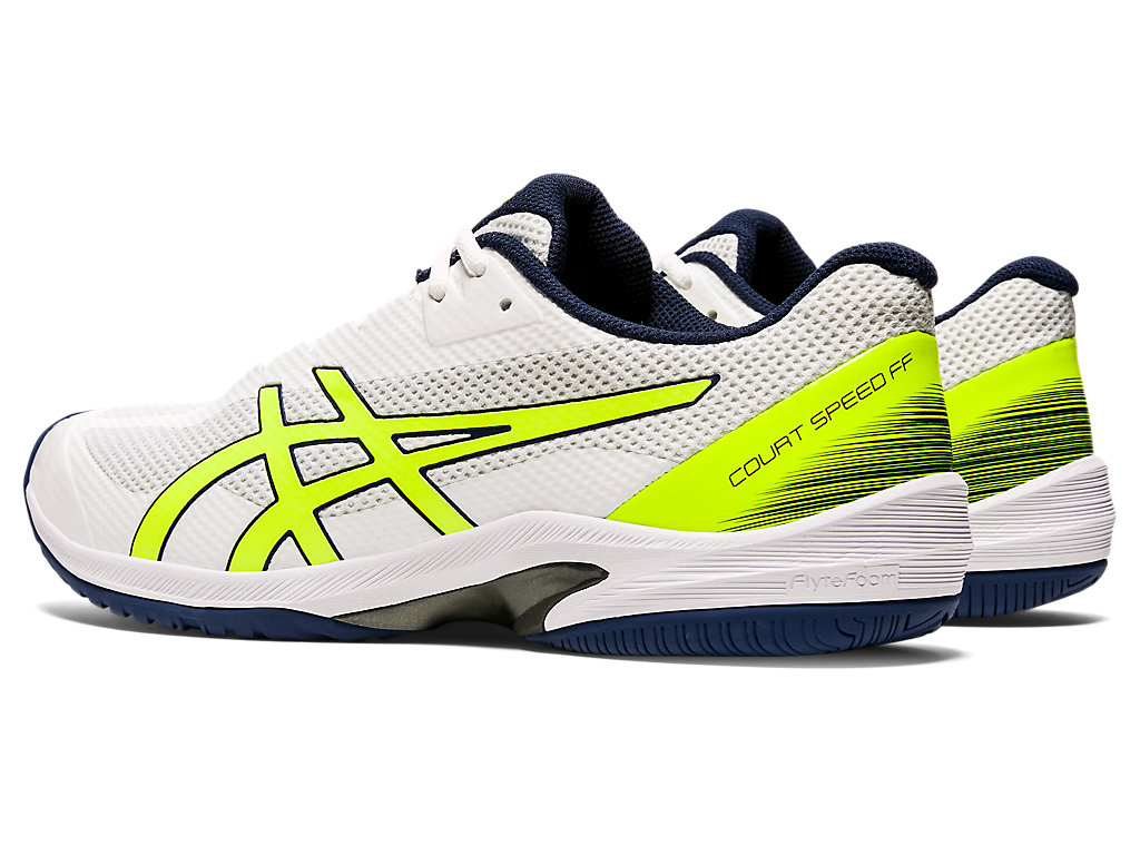 Sapatilhas de Tenis Asics Court Speed Ff Masculino Branco Amarelas | 0831-LRYNW