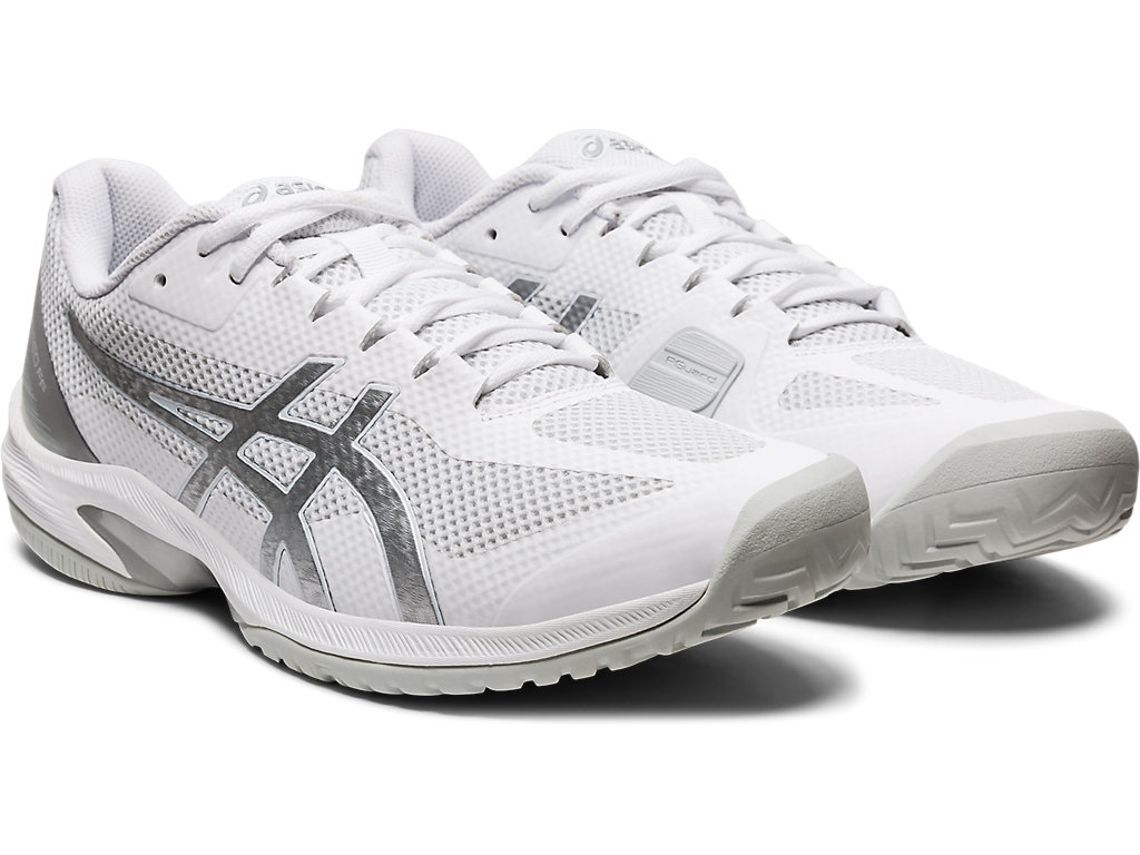 Sapatilhas de Tenis Asics Court Speed Ff Masculino Branco Prateadas | 6093-TJBMK